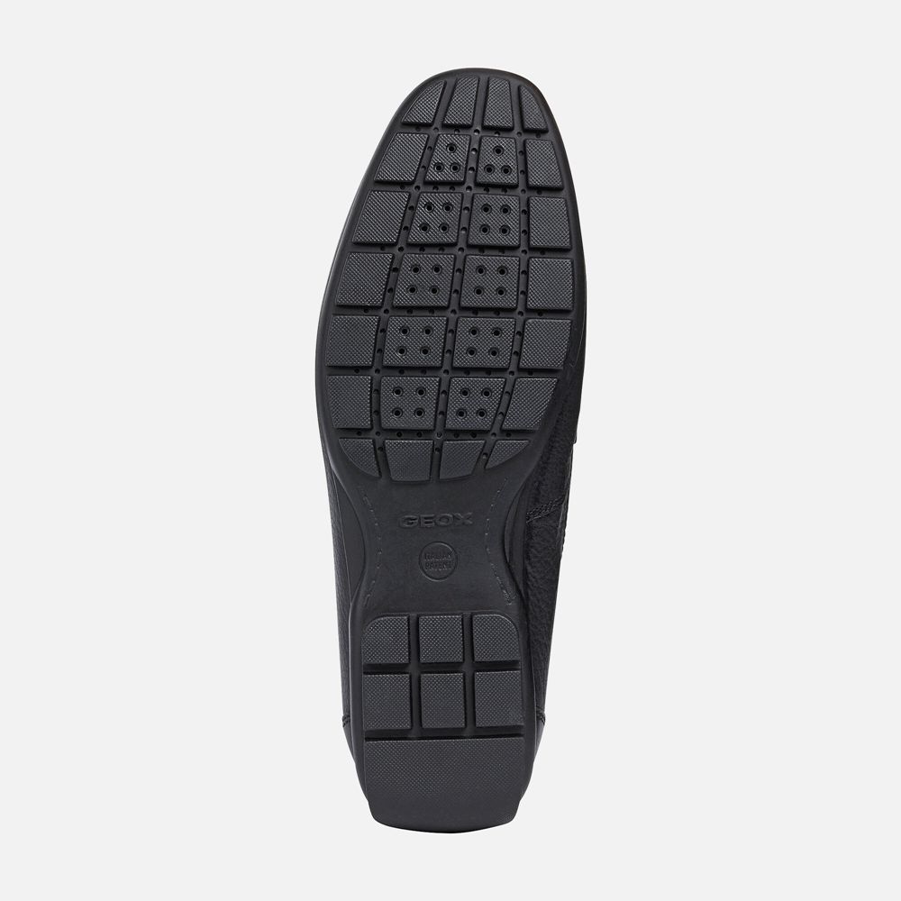 Mocassins Geox Homem Pretas - Moner W 2Fit - BMLCT6029